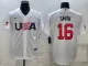 MLB USA Baseball Will Smith 2023 World Baseball Classic White Jersey