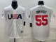 MLB USA Baseball Ryan Pressly 2023 World Baseball Classic White Jersey