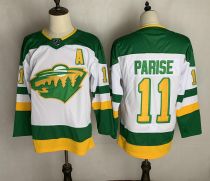 Minnesota Wild #11 Parise Green 2022 Reverse Retro Jersey