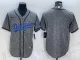 MLB Los Angeles Dodgers Blank Gray Nike Jersey