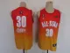 NBA 2023 All-Star #30 Stephen Curry Orange Game Swingman Jersey