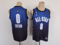 NBA 2023 All-Star #0 Jayson Tatum Blue Game Swingman Jersey