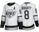 Men's Los Angeles Kings #8 Drew Doughty White Throwback Jersey