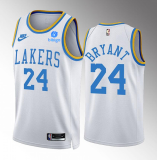 NBA Los Angeles Lakers #24 Kobe Bryant  2022/23 White Jersey