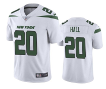 Men's New York Jets #20 Breece Hall White Vapor Untouchable Limited Jersey