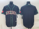 MLB Mexico Baseball Blank 2023 Black World Baseball With Patch Classic Stitched Jersey