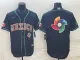 MLB Mexico Baseball 2023 Black World Baseball Big Logo With Patch Classic Stitched Jersey