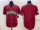 MLB Mexico Baseball Blank 2023 Red World Baseball Classic Stitched Jersey