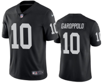 Men's Las Vegas Raiders #10 Jimmy Garoppolo Black Vapor Untouchable Limited Jersey