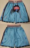 NBA Phoenix Suns Blue Shorts (Run Small)