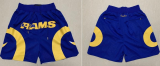 Los Angeles Rams Blue Shorts (Run Small)