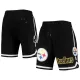Pittsburgh Steelers Black Shorts
