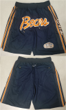 Chicago Bears Navy Shorts (Run Small)