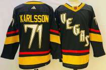 Men's Vegas Golden Knights #71 William Karlsson Black Reverse Retro 2.0 Adidas Jersey