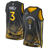 NBA Golden State Warriors #3 Jordan Poole 2022-23 Nike City Edition Jersey