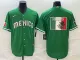 Men's Mexico Baseball Blank 2023 Green World Baseball Classic Stitched Jersey