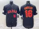 Men's Japan Baseball #16 Shohei Ohtani 2023 Black World Baseball Classic Stitched Jersey