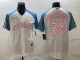 Men's Mexico Baseball #56 Randy Arozarena 2023 White Blue World Baseball Classic Jersey