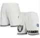 Las Vegas Raiders White Shorts