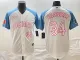 Men's Mexico Baseball #34 Fernando Valenzuela 2023 White Blue World Baseball Classic Jersey