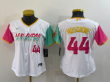 Women MLB San Diego Padres #44 Joe Musgrove White 2022 City Connect Jersey