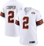 Men's Cleveland Browns #2 Amari Cooper White 1946 Vapor Untouchable Limited Jersey