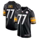 Men's Pittsburgh Steelers #77 Broderick Jones Black Vapor Untouchable Limited Jersey