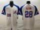 MLB Atlanta Braves #28 Matt Olson White 2023 City Connect Cool Base With Patch Jersey