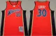 NBA Golden State Warriors #30 Curry Orange Jersey