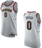 NBA Denver Nuggets #0 Christian Braun White 2022/23 City Edition Jersey