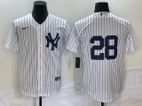 MLB New York Yankees #28 Josh Donaldson White Nike Game Jersey