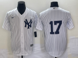 MLB New York Yankees #17 Matt Holliday White Game Nike Jersey