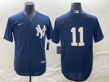 MLB New York Yankees #11 Anthony Volpe Navy Game Nike Jersey