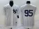 MLB New York Yankees #95 Oswaldo Cabrera White Game Nike Jersey