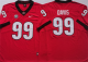 Men’s Georgia Bulldogs #99 Davis Red College Football Stitched Jersey