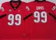 Men’s Georgia Bulldogs #99 Davis Red College Football Stitched Jersey
