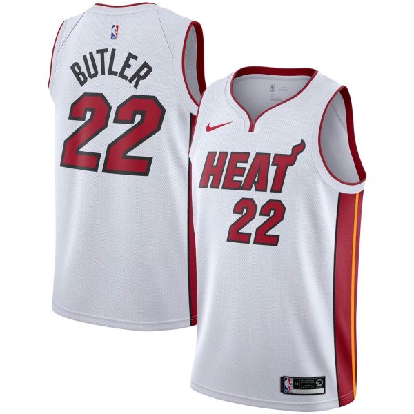 NBA Miami Heat #22 Jimmy Butler White Stitched Jersey