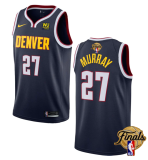 NBA Denver Nuggets #27 Jamal Murray Navy 2023 Finals Icon Edition Stitched Basketball Jersey