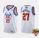 NBA Denver Nuggets #27 Jamal Murray White 2023 Finals Earned Edition Stitched Jersey