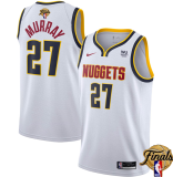 NBA Denver Nuggets #27 Jamal Murray White 2023 Finals Association Edition Stitched Jersey