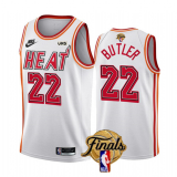 NBA Miami Heat #22 Jimmy Butler White 2023 Finals Classic Edition Stitched Jersey