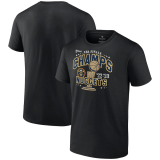 Men's Denver Nuggets Black 2023 Finals Champions Celebration Parade T-Shirt
