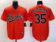 MLB Baltimore Orioles #35 Adley Rutschman Orange Game Jersey