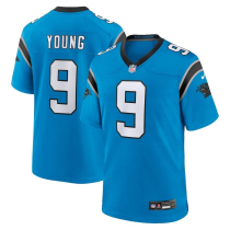 Youth Carolina Panthers #9 Bryce Young Blue Vapor Untouchable Limited Jersey