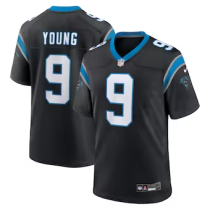 Youth Carolina Panthers #9 Bryce Young Black Vapor Untouchable Limited Jersey