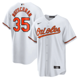 MLB Baltimore Orioles #35 Adley Rutschman Orange Game Jersey