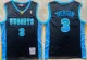 NBA Denver Nuggets #3 Iverson Black Throwback Jersey