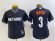 Youth Baltimore Orioles #3 Jorge Mateo Black 2023 City Connect Cool Base Stitched Jersey