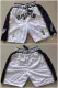 Men' San Antonio Spurs White NBA Shorts (Run Smaller)