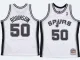NBA San Antonio Spurs #50 David Robinson Black Throwback Jersey
